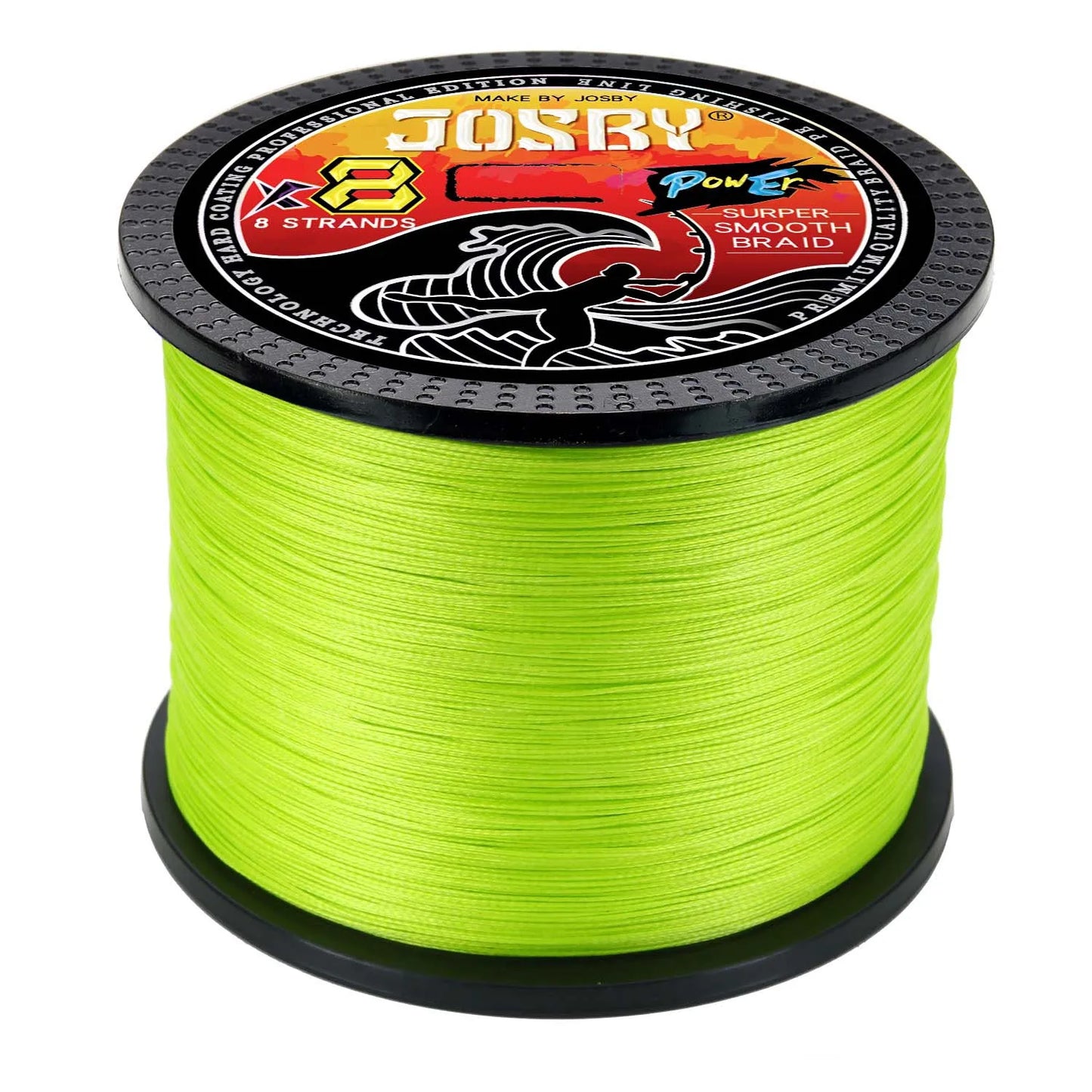 JOSBY 8x geflochtene Angelschnur