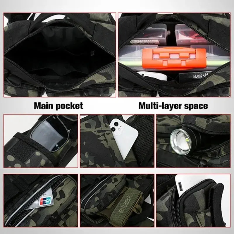 Angeltasche für Tackle und Rute