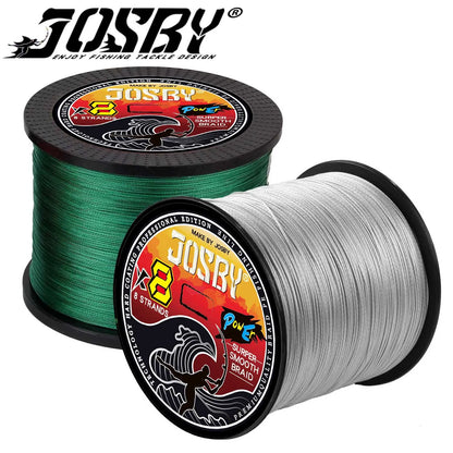 JOSBY 8x geflochtene Angelschnur