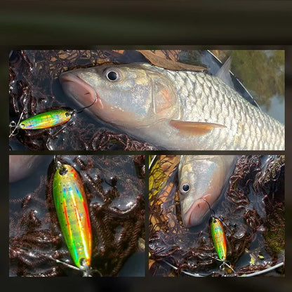 Spoon´s für Forelle und Barsch / Gold & Silber Rückseite