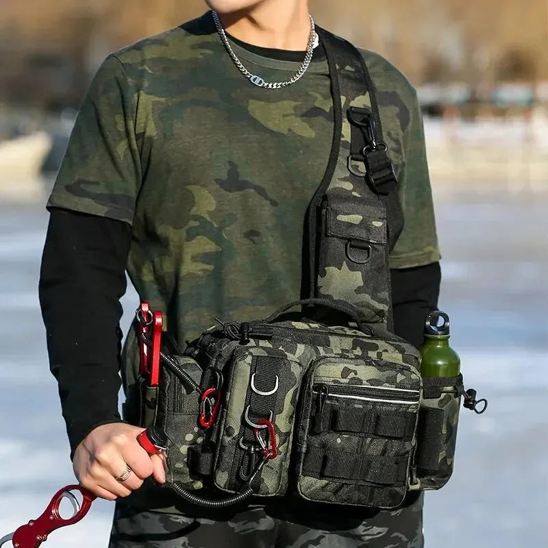 Angeltasche für Tackle und Rute