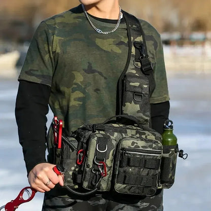 Angeltasche für Tackle und Rute