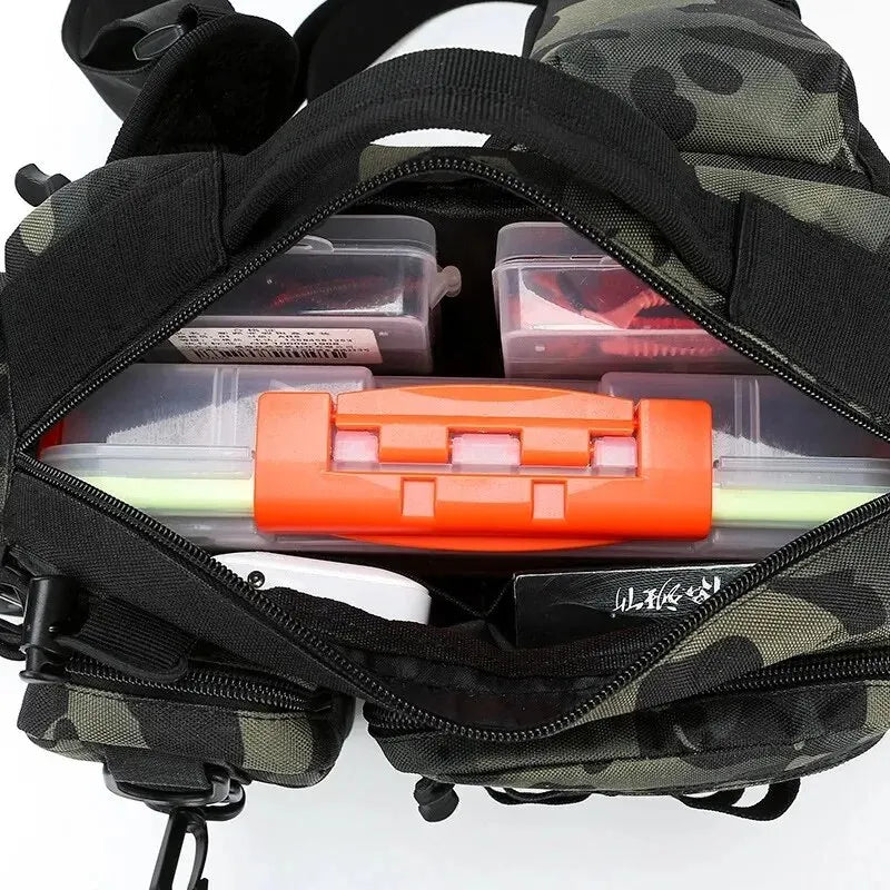 Angeltasche für Tackle und Rute