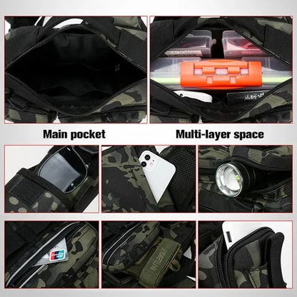 Angeltasche für Tackle und Rute