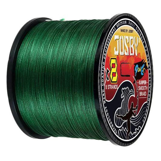 JOSBY 8x geflochtene Angelschnur