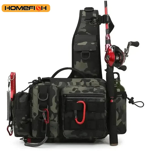 Angeltasche für Tackle und Rute